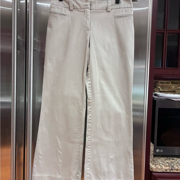 New York & Co Women’s Y2K Boot Leg Khaki Pants, Size 8P - Picture 10 of 10